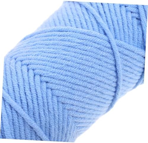7 Rolls Cotton Yarn 8ply for Crochet Knitting DIY Projects