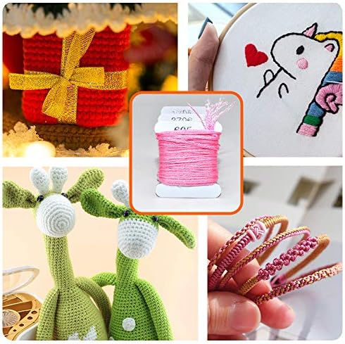 98 Color Embroidery Floss Cross Stitch Cotton Threads Bracelet String