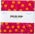 Expressions Batiks Polka Pop Elementals 5-inch Squares Charm Pack
