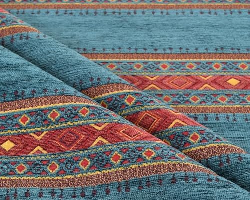 Kilim Pattern Upholstery Fabric Kilim Bohemian Boho Tapestry Tribal