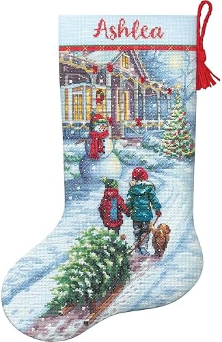 Dimensions 70-08995 Holiday Tradition DIY Personalizable Christmas