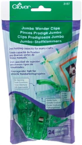 Jumbo Wonder Clips 24 Count