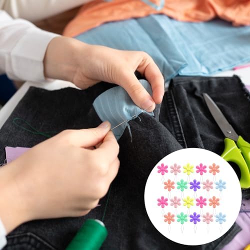 20 Pcs Needle Threaders for Hand Sewing, Multi-Color Needle Threader