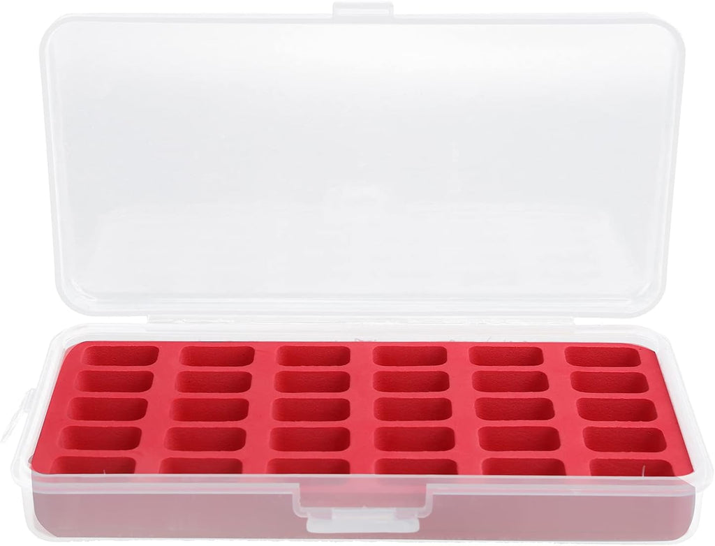 Plastic Empty Bobbin Storage Case, Sewing Thread and Bobbin Storage