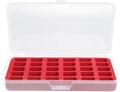 Plastic Empty Bobbin Storage Case, Sewing Thread and Bobbin Storage