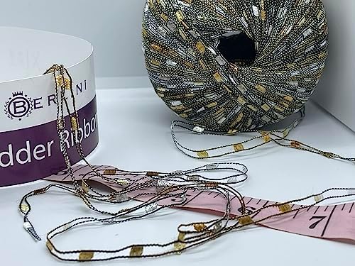 Berlini Ladder Ribbon Yarn - 50 Grams (1.75 Ounces), 142 Yards - #66