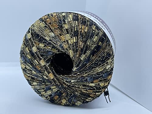 Berlini Ladder Ribbon Glitter Yarn - 50 Grams (1.75 Ounces), 142 Yards