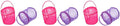 GALPADA 6pcs Mesh Yarn Storage Bag Portable Woolen Yarn Organizer for