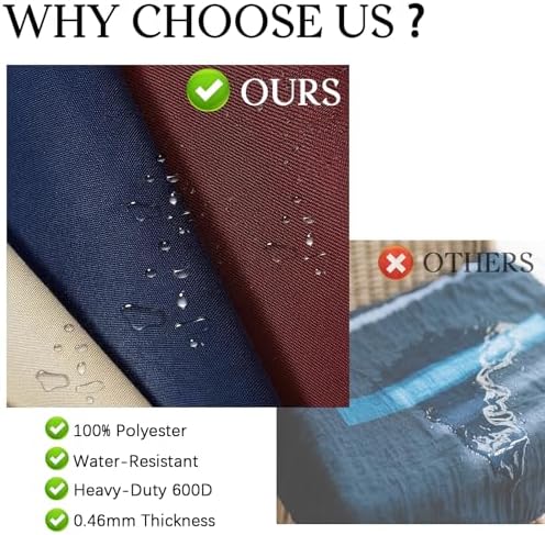Waterproof Canvas Cloth Fabric by The Yard 60" W 600D Oxford Polyester