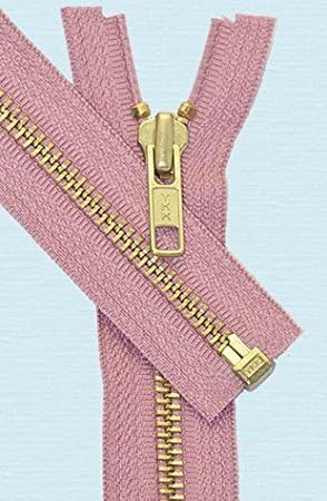 27" Medium Weight Jacket Zipper YKK #5 Brass ~ Separating ~ S077 Dusty