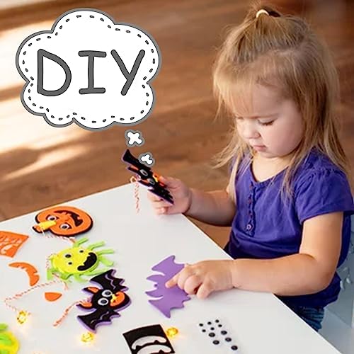 Jtnohx Stiff Felt Sheets, 32 Pcs Felt Fabric, 7"×11.3" Color Felt for