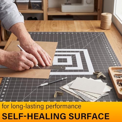 24" x 36" Self Healing Cutting Mat Large Double-Sided Grid Cutting