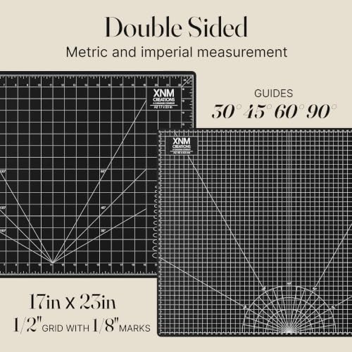 XNM Premium Self Healing Cutting Mat - 18 Inches by 24 inches - A2, 3