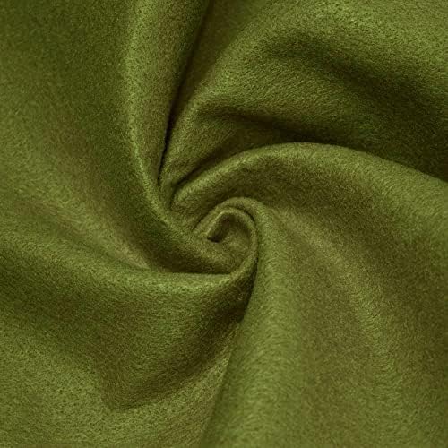 Abby Light Olive 72" Acrylic Felt Fabric by the Yard - 10030