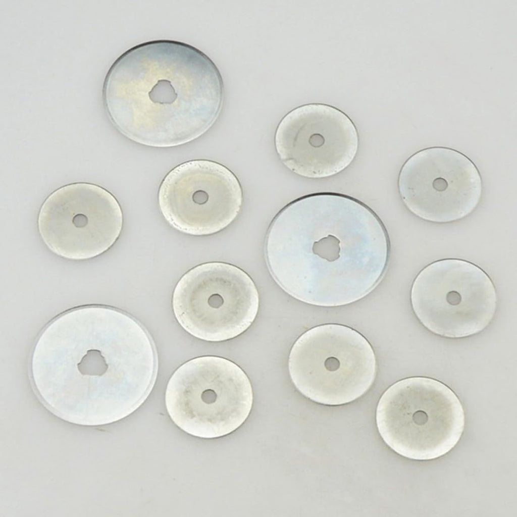 6pcs 45mm Rotary Cutter Blades for Quilters and Sewing Enthusiasts