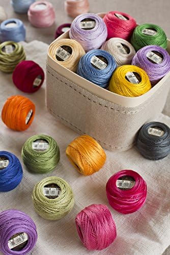 DMC 116 8-613 Pearl Cotton Thread Balls, Very Light Drab Brown, Size 8