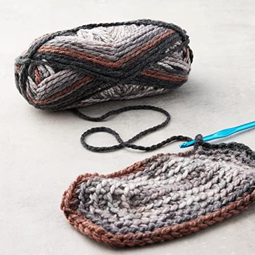 Loops & Threads Charisma Yarn - Multicolor Yarn for Knitting, Crochet