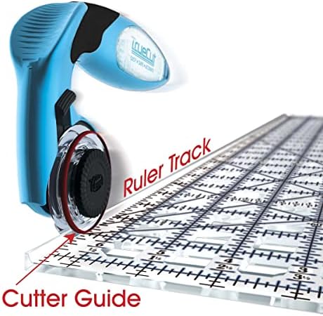 TrueCut Quilting Ruler Bundle | 5 Quilting Rulers, 6.5"x12.5", 3"x18"