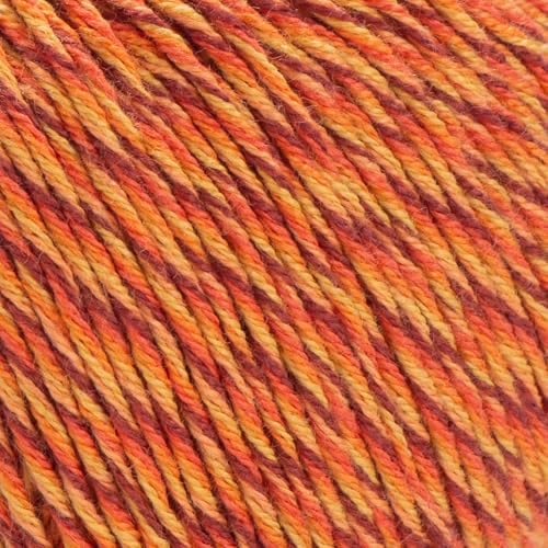 YarnArt Baby Cotton Multicolor Yarn – 50% Cotton 50% Acrylic – 50g