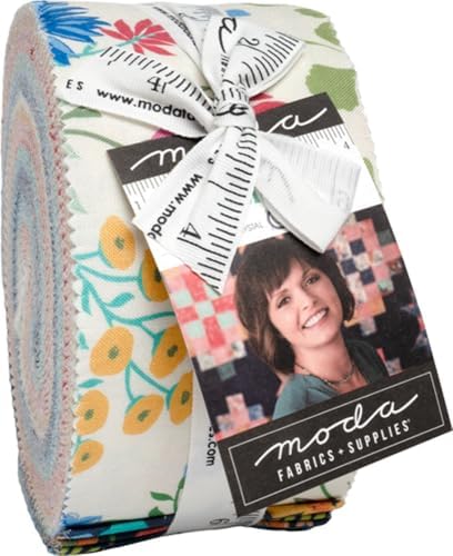 Crystal Manning Cannon Beach Jelly Roll 40 2.5-inch Strips Moda