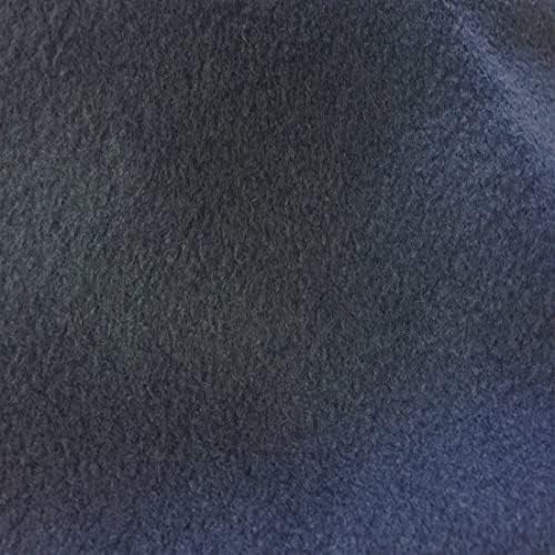 Fashion Fabrics LLC Navy Blue Solid Polar Fleece Anti-Pill Lining