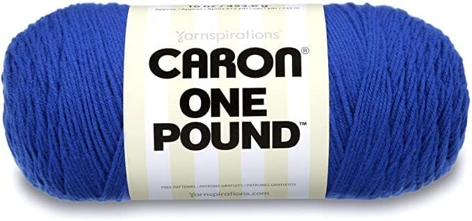 Caron One Pound Soft Yarn for Crocheting & Knitting, Royalty, 2-Pack