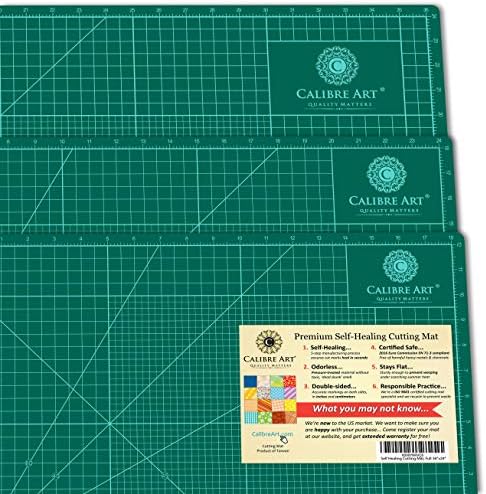 Calibre Art Self Healing Rotary Cutting Mat, Full 24x36, Best for