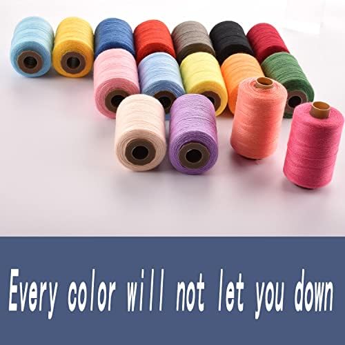 24 Colors Polyester Thread Sewing Thread for Hand Sewing, Quilting and