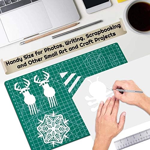 anezus Self Healing Sewing Mat, Rotary Cutting Mat Double Sided 5-Ply