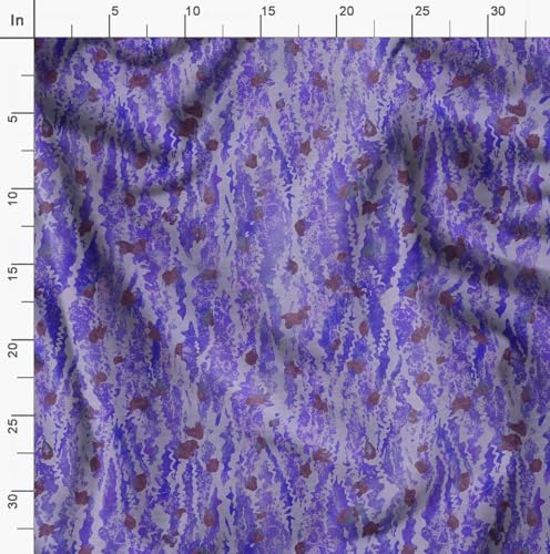 Soimoi Heavyweight Cotton Canvas Fabric Material - 56 Inch Wide, Blue
