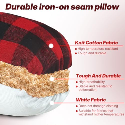 Tailors Ham and Seam Roll Set Pressing Ham for Ironing Sewing Curved