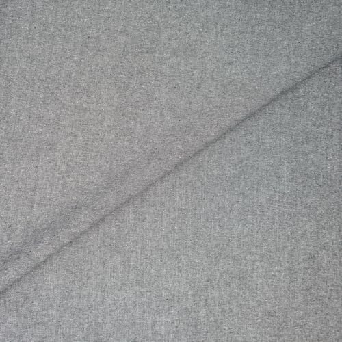 Stitch & Sparkle 100% Cotton 44" Homespun Solid Chambray Grey Color