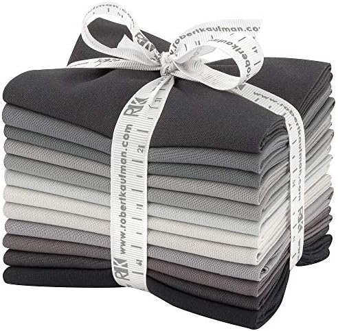 Kona Cotton Solids Stormy Skies 12 Fat Quarters Robert Kaufman Fabrics