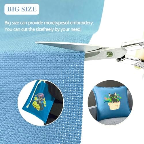 14CT Aida Cloth - 30x35 Inch Cross Stitch Fabric for Embroidery