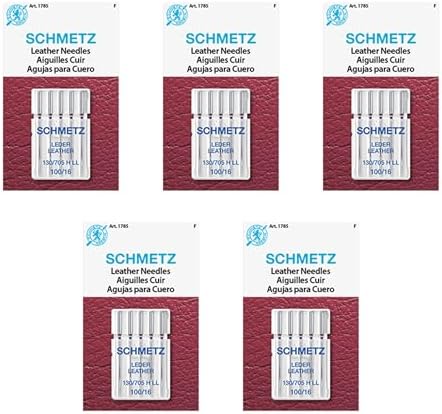SCHMETZ Leather Sewing Machine Needles – Heavy Duty Specialty