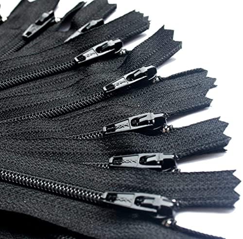 #3 Skirt & Dress Black YKK Coil Closed Bottom Zippers for Sewing Craft