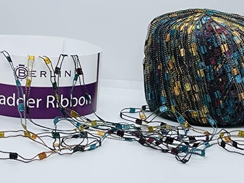 Berlini Ladder Ribbon Yarn - 50 Grams (1.75 Ounces), 142 Yards - #144