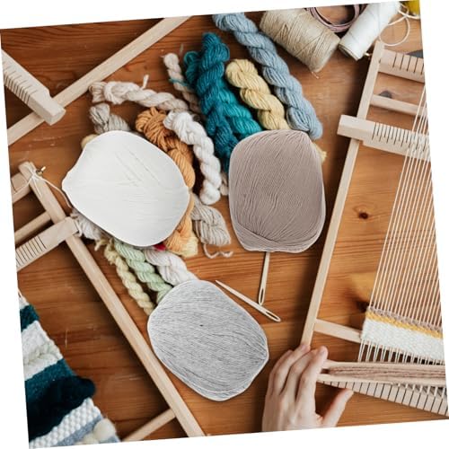 Wool Yarn Soft Fine Thread for Knitting and Crocheting, 6 Balls Xmas