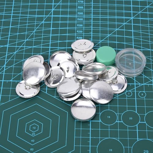 Kodrily 10 Sets Button Covers Kit, Round Upholstery Buttons for