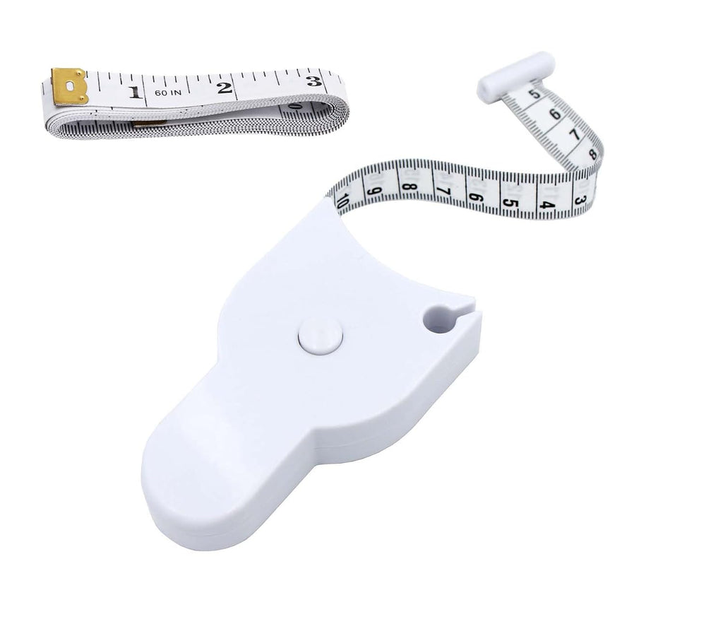 Body Measuring Tape Set, 60in/150cm, Automatic Retractable Tape