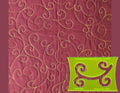 Parrs Rhapsody Floral Free Motion Quilting Ruler for Domestic Machines
