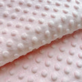 Minky Dot Fabric by The Yard DIY Making Supplies 1 Yard x 62 Inch