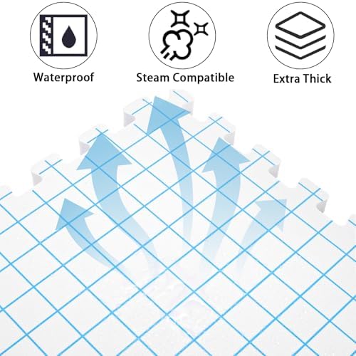Suwimut 9-Pack 12 x 12 Inch Blocking Mats