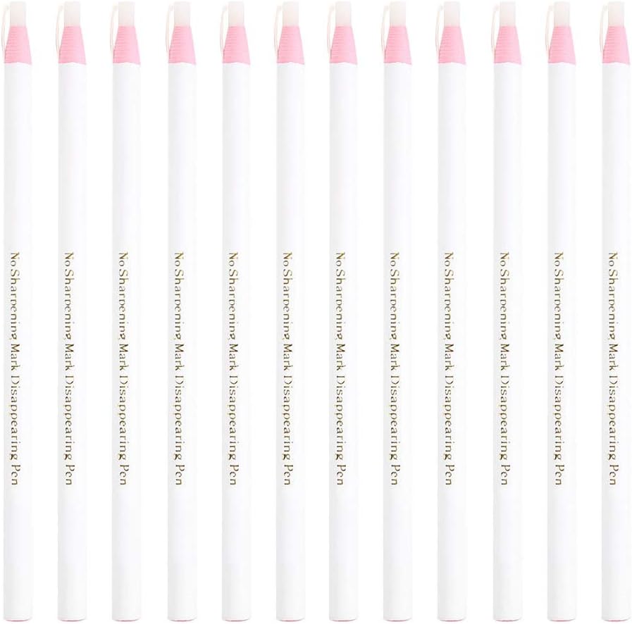 Markin12pcs / Pack of Invisible Erasable Fabric Pencils for Sewing