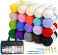 ilauke Acrylic Yarn for Crocheting 20 Pack of 1.76oz/98yds #3 DK