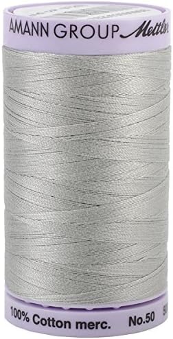 Mettler Silk Finish Cotton Thread 50wt, 547-Yard, Fieldstone