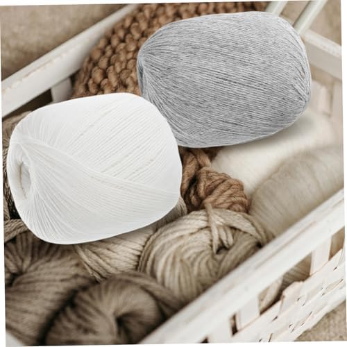 Wool Yarn for Knitting and Crocheting 6 Balls Xmas Craft Thread