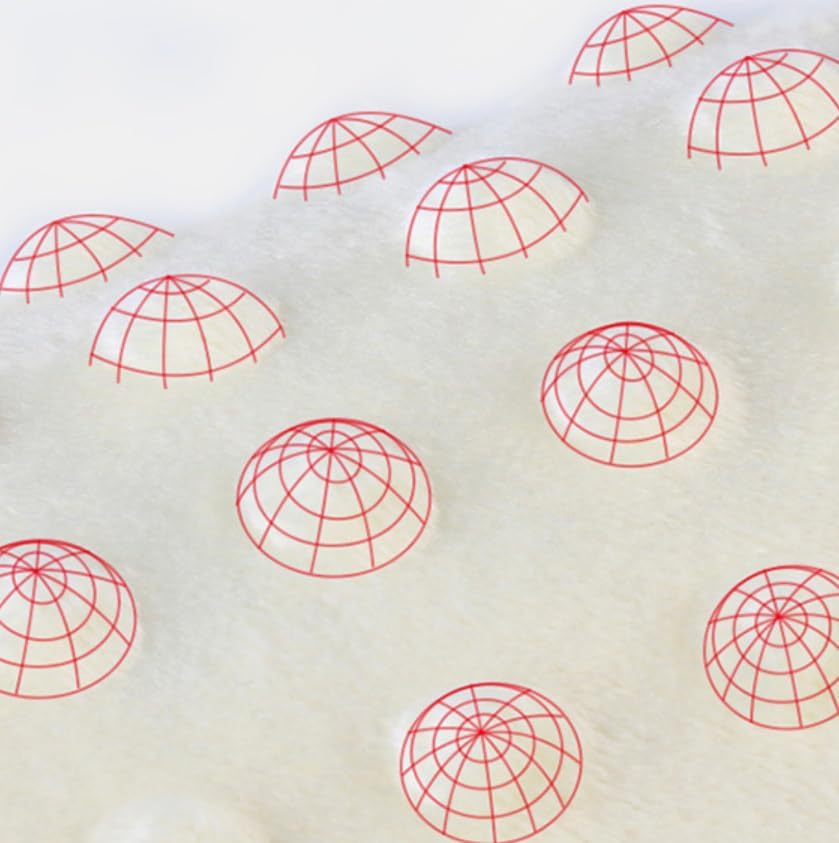 2Yardx62.6 Minky Dot Fabric by The Yard DIY Making Supplies Quilting