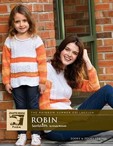 Juniper Moon Farm - Zooey Stripes Yarn (205 - Clover)