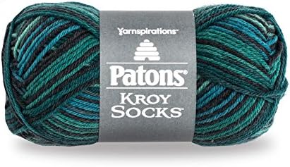 Patons Kroy Socks Yarn - (1) Gauge - 1.75 oz - Turquoise - For